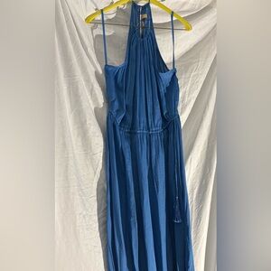 LOFT Maxi Blue Dress